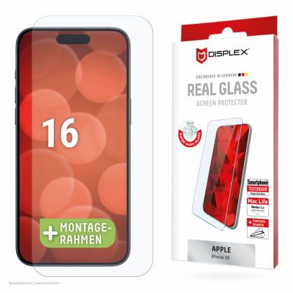 DISPLEX tikras stiklas iPhone 16