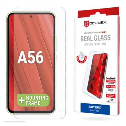 DISPLEX tikras stiklas Samsung Galaxy A56 2D stiklas, EcoFrame