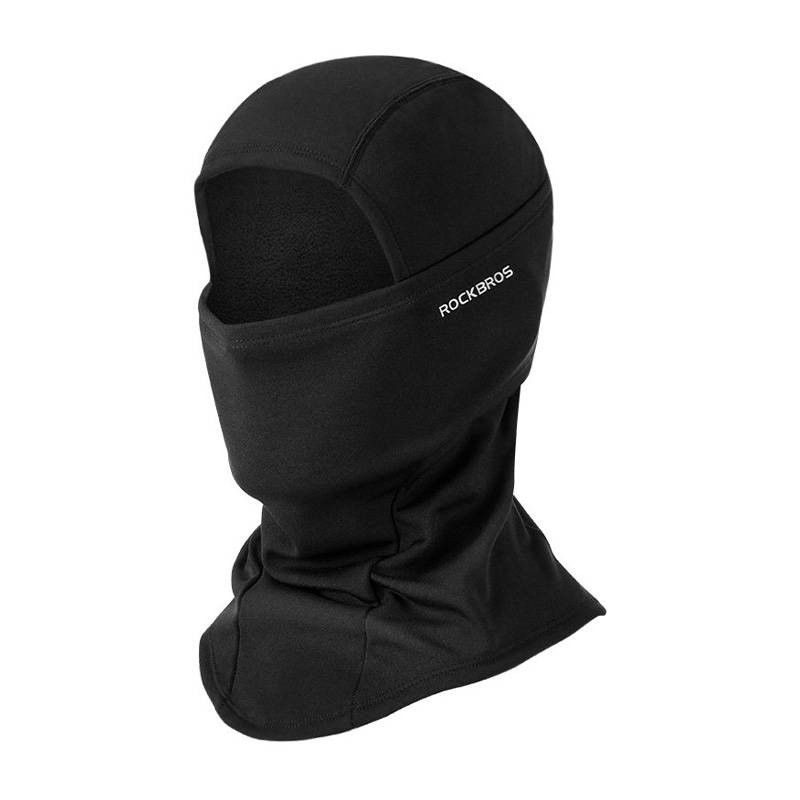 Dviratininko veido kaukė Rockbros LF7345BK (juoda)