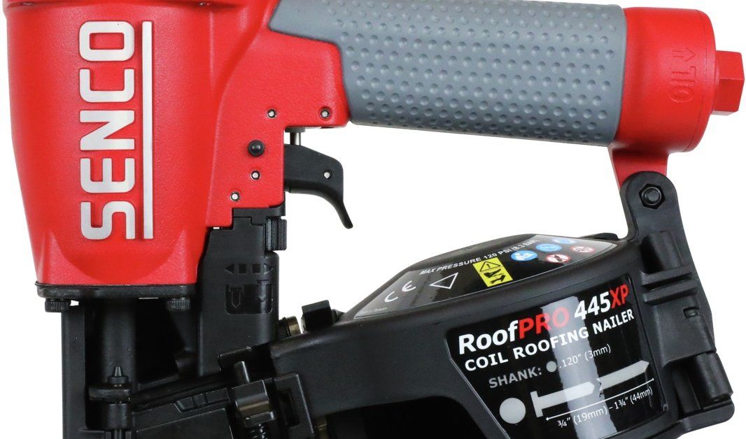 Pneumatinė viniakalė SENCO Roof Pro445XP, 16° vinims 19 - 44 mm, 3,1 mm