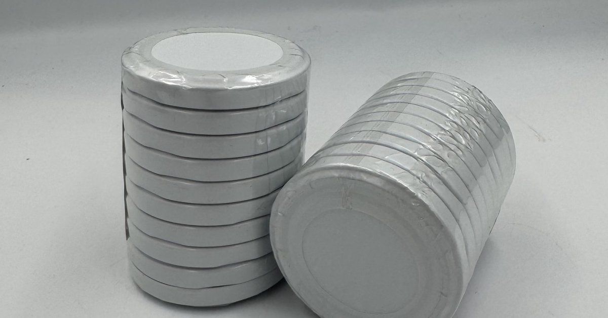 Užsukami konservavimo dangteliai, 66 mm, balta sp., 10 vnt.