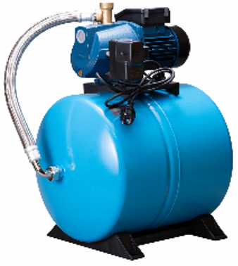 Vandens tiekimo sistema VTS1, Įsiurbimo gylis 9 m, kėlimo aukštis 45 m, našumas 55 l/min, galia 900