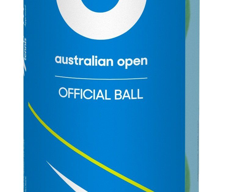 Teniso kamuol. DUNLOP AUSTRALIAN OPEN 4-tube ITF