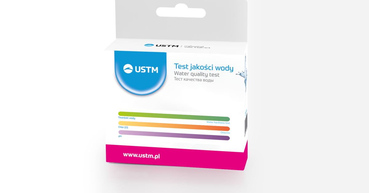 Vandens kietumo testeris USTM TEST-1, laisvas chloras, kietumas, pH