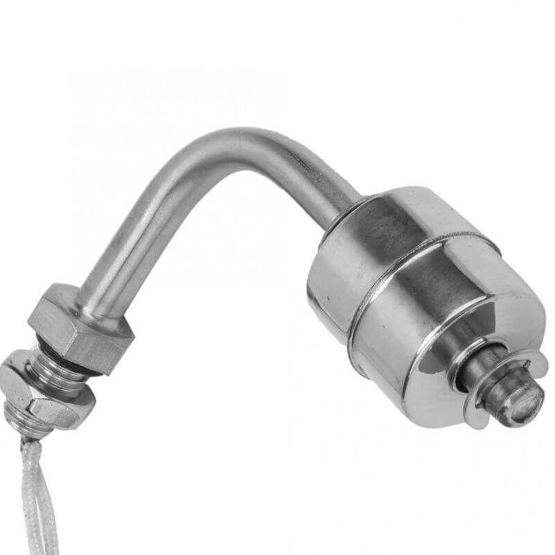 Elektromechaninis vandens lygio plūdinis jungiklis - L formos - plienas