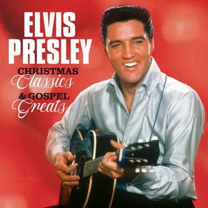 ELVIS PRESLEY „Kalėdų klasika ir gospelo didieji kūriniai“ vinilo plokštelė (Green Leaves vinilo plokštelė)