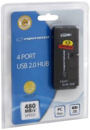 Esperanza EA112 USB šakotuvas 2.0