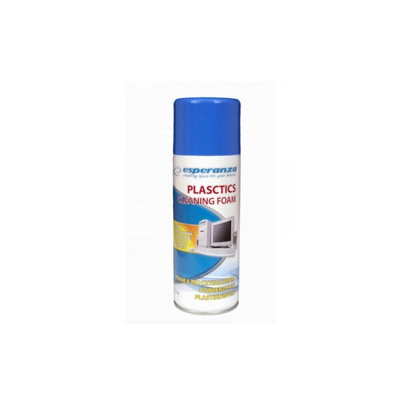 Esperanza ES104 įrangos valymo rinkinys sietams / plastikui Įrangos valymo putos 400 ml