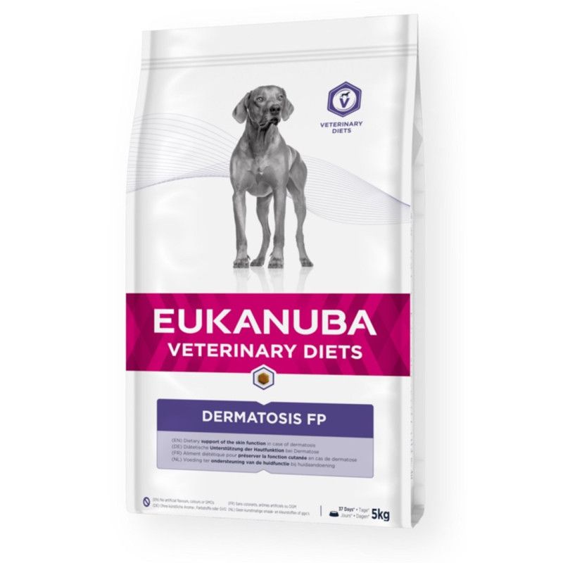 Eukanuba Dermatosis FP šunims 5 kg suaugusioms žuvims, bulvėms