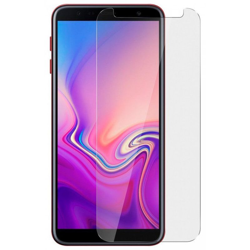 „Evelatus Samsung J4 Plus 0.33“ plokščias skaidrus stiklas, antistatinis, Japoniški klijai