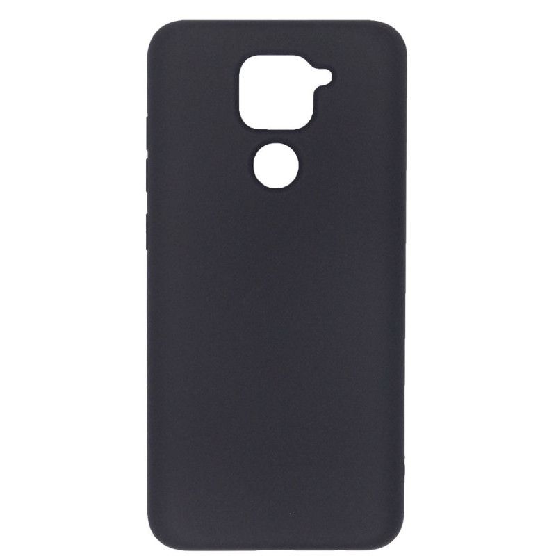 „Evelatus Xiaomi Redmi Note 9“ nano silikoninis dėklas, minkštas lietimui, TPU, juodas