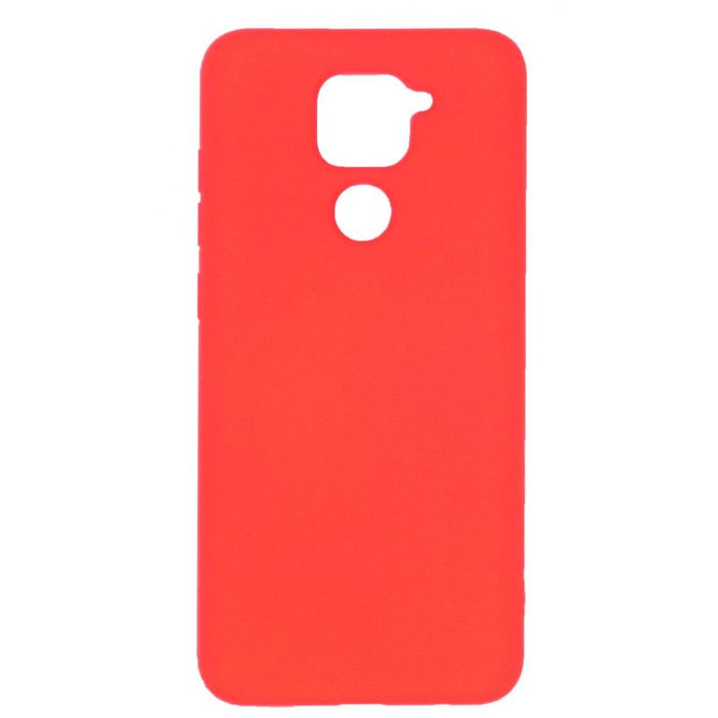 „Evelatus Xiaomi Redmi Note 9“ nano silikoninis dėklas, minkštas lietimui, raudonas, TPU