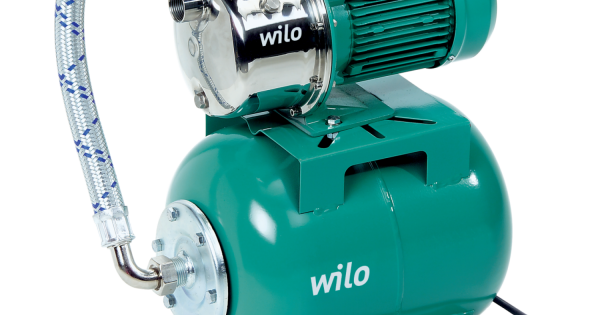 Vandens tiekimo sistema WILO HWJ 203 X EM 25BG, įsiurbimo gylis 8 m, kėlimo aukštis 42 m, našumas 83