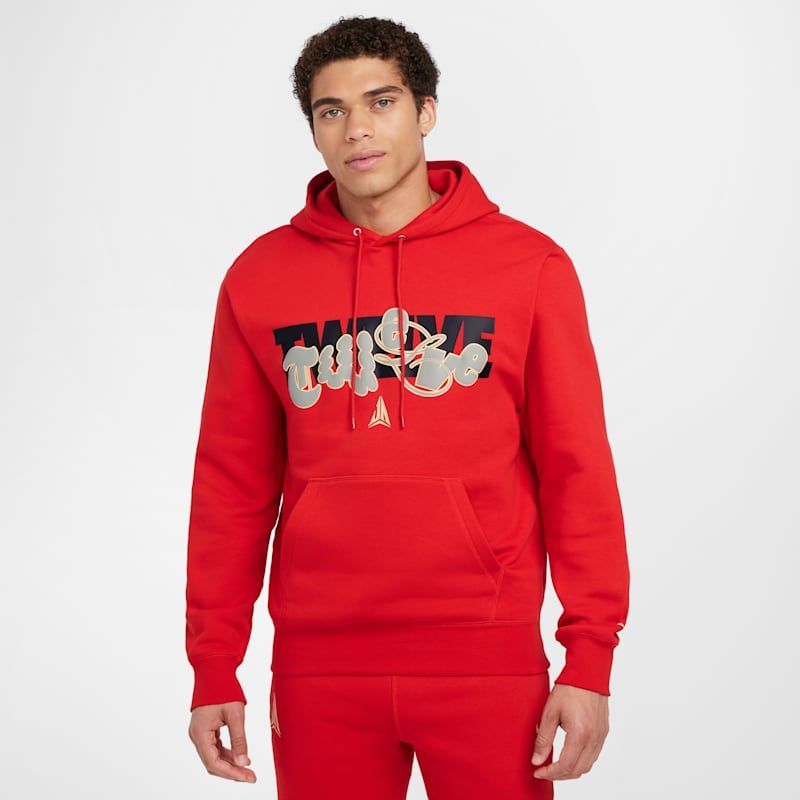 Nike Ja Morant Basketball Fleece Džemperis - Dydis L (FZ1038-657 Džemperiai)