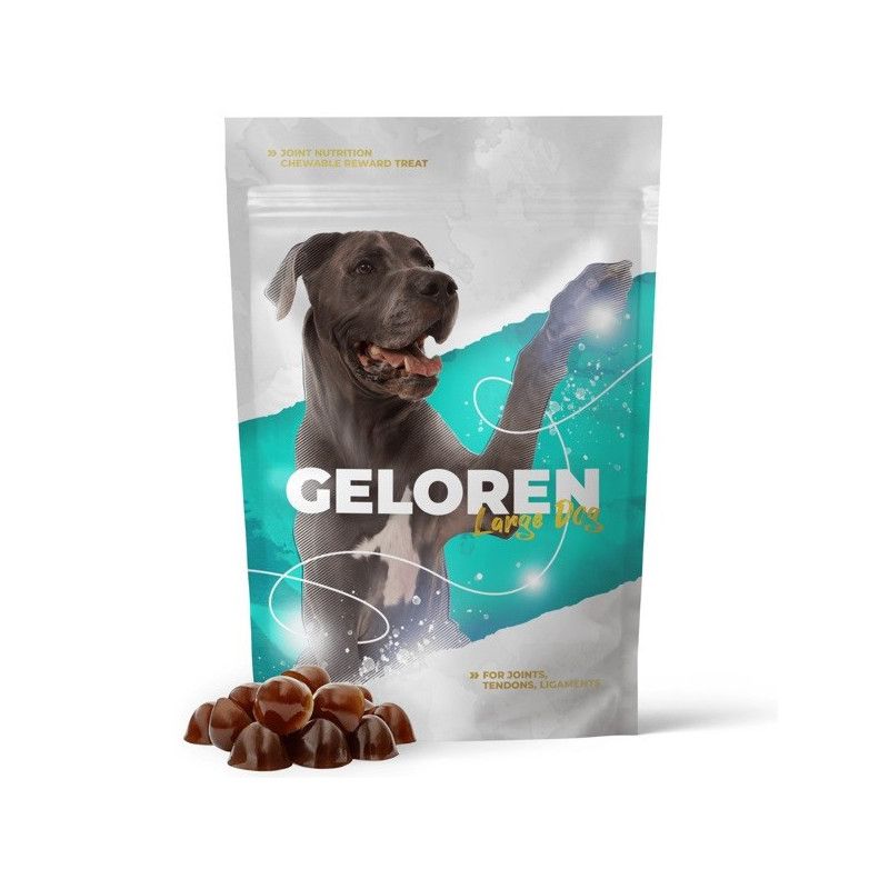 GELOREN Dideliems šunims skirti vitaminai sąnariams - šunims - 420 g