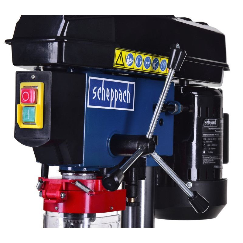 Gręžimo Staklės - Scheppach DP16VLS 500 W 16 mm 2500 RPM