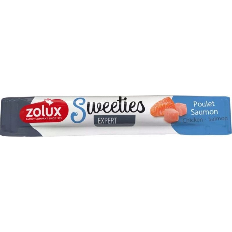 Gyvūnų Guolis - ZOLUX Sweeties Lašišos ir Vištienos Skanėstai Šunims - 14g