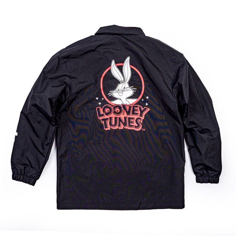 Reebok Looney Tunes Jacket Black - Dydis S (HG6527 Striukės)