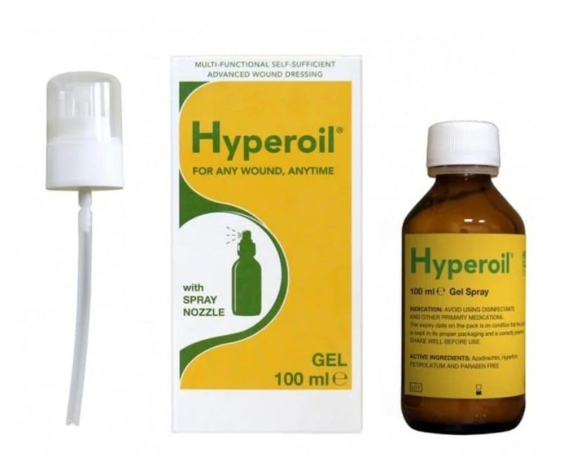 HyperOil gelis 100 ml purškiklis