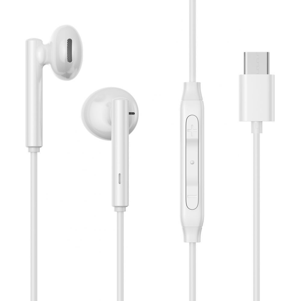 „Joyroom“ JR-EC05 USB-C į ausis įkišamos ausinės – baltos