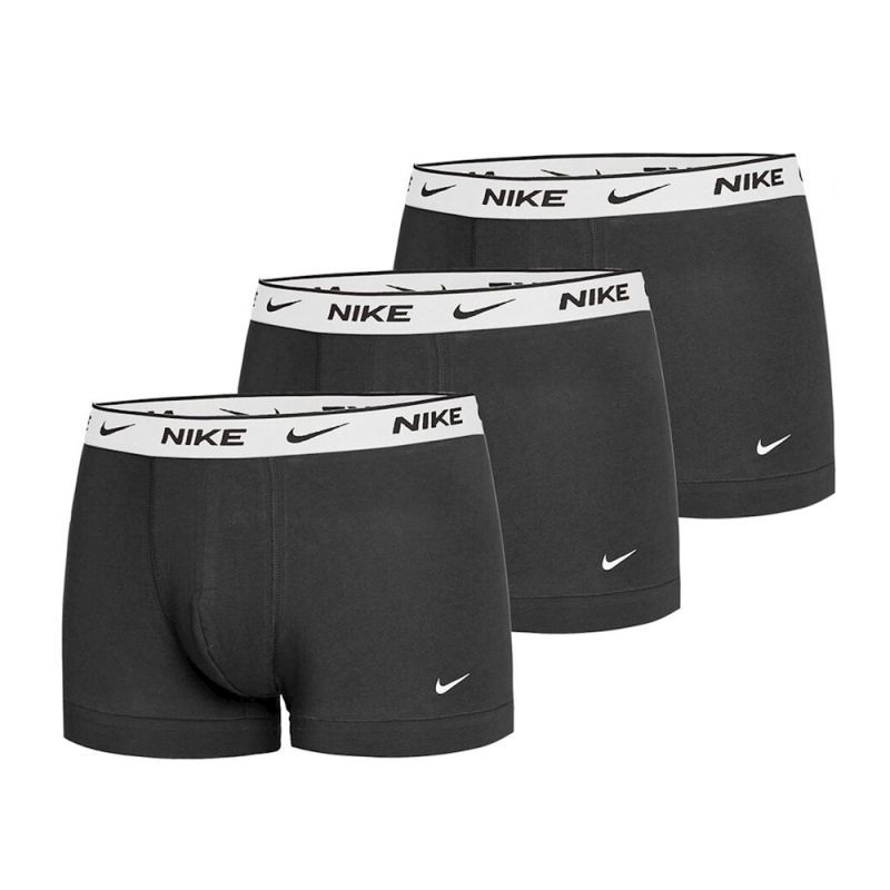 Nike Dri-FIT Everyday Cotton Stretch trumpikės (3vnt) - Dydis XL (KE1008-859 Apatiniai)