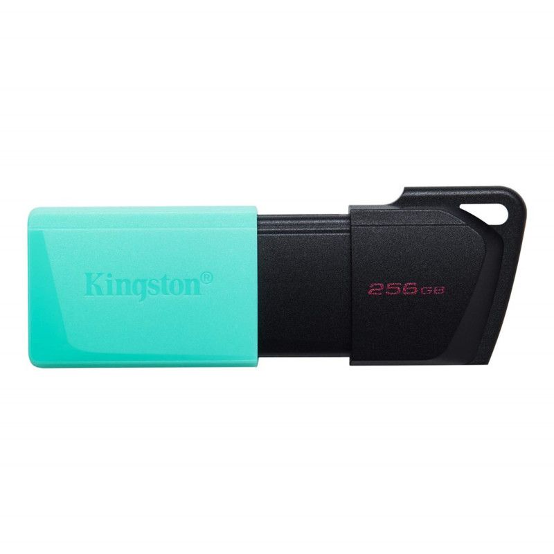 „Kingston Exodia“ 256 GB USB 3.2 atmintinė, žalsvai mėlyna