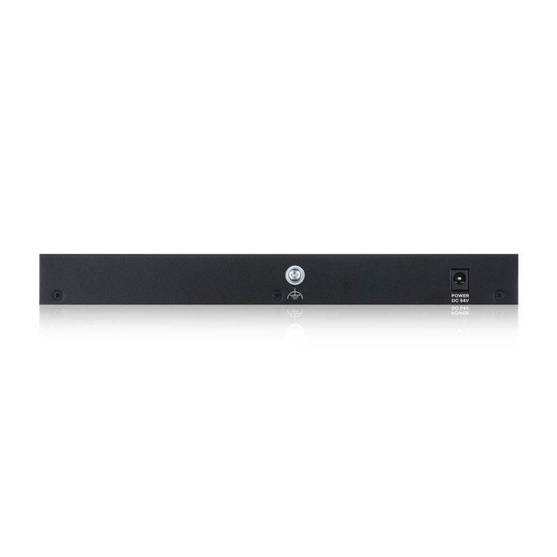 Komutatorius - Zyxel GS1900-10HP, Maitinimas per Ethernetą (PoE), Juodas
