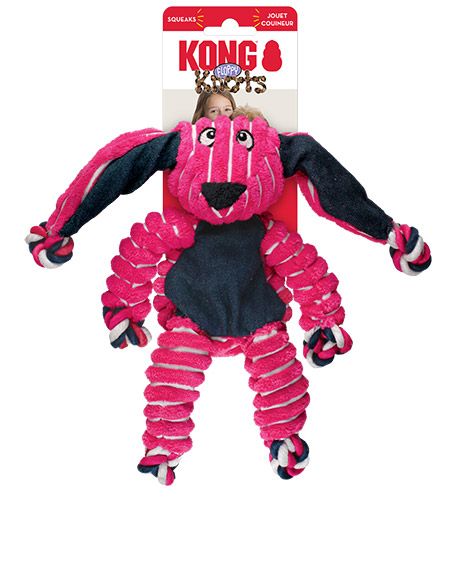 KONG Floppy Knots žaislas šunims triušis, S/M