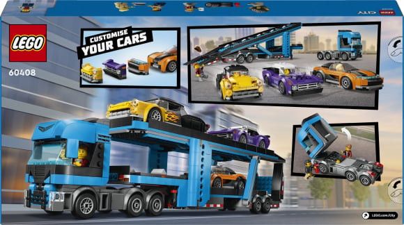 LEGO Automobilių vežėjas su sportiniais automobiliais 60408