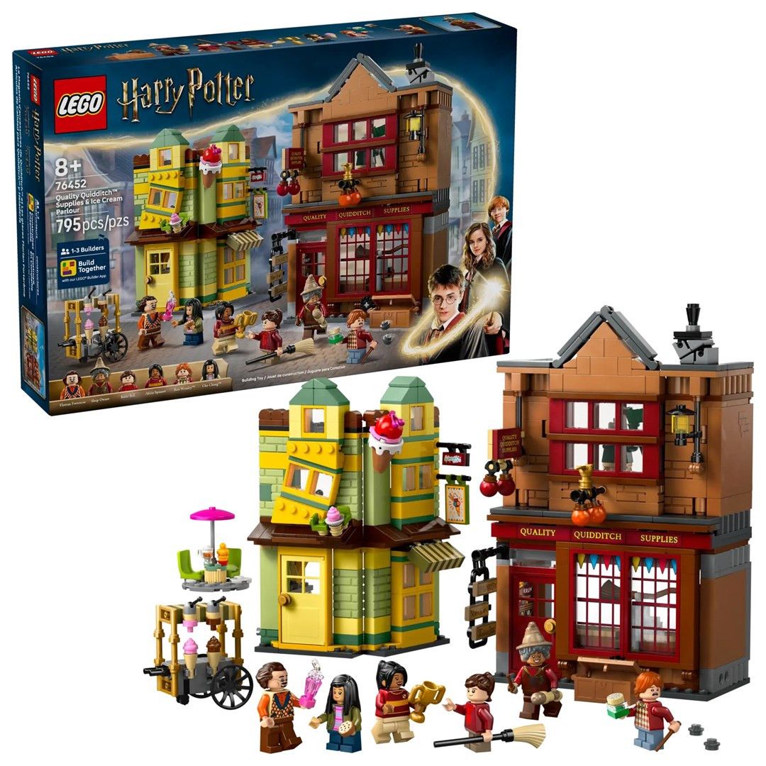 LEGO HARRY POTTER 76452 Kokybiški kvidičo reikmenys ir ledainė