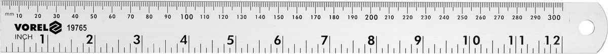 Liniuotė aliuminė | 300 mm (19765)