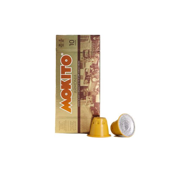 Kavos kapsulės Nespresso® aparatams Mokito Armonia, 10 vnt.