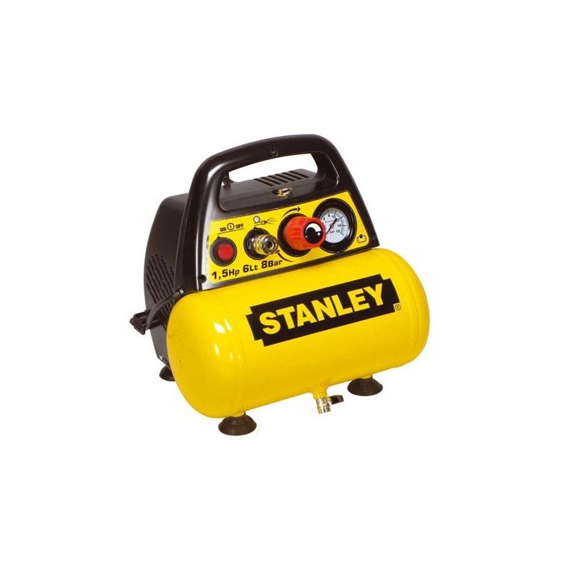 Oro Kompresorius - Stanley C6BB34STN039 6L 1100W 8 Bar Juodas / Geltonas