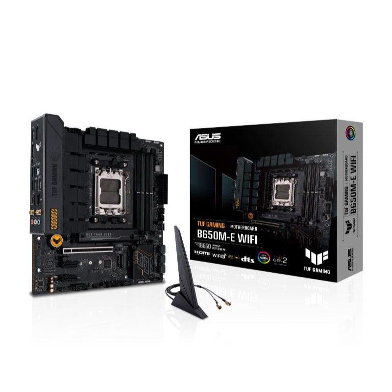 Pagrindinė plokštė, ASUS, AMD B650, SAM5, Micro-ATX, DDR5 atmintis, 4 atminties lizdai, 2xPCI-Express 4.0 1x, 1xPCI-Expr