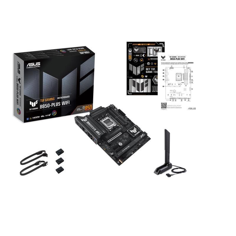 Pagrindinė plokštė, ASUS, AMD B850, SAM5, ATX, DDR5 atmintis, 4 atminties lizdai, 2xPCI-Express 4.0 1x, 1xPCI-Express 4.