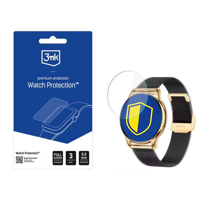 Apsauginė plėvelė išmaniojo laikrodžio ekranui 3mk Watch Protection ARC Rubicon RNCF30