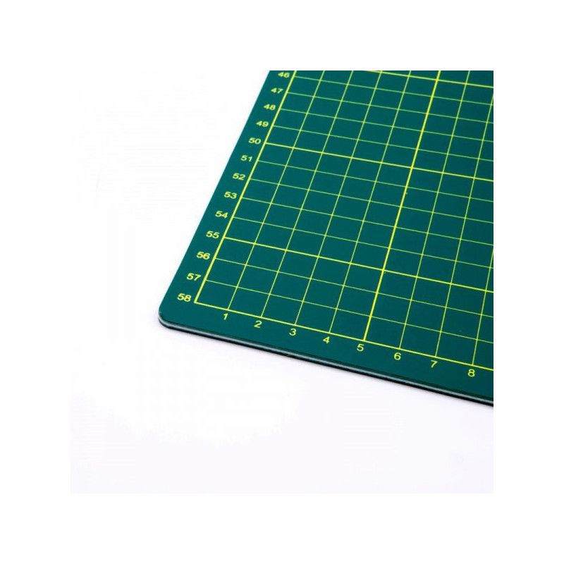 PVC pjovimo kilimėlis / paklotas savaime gyjantis, dvipusis, A1, 90x60cm