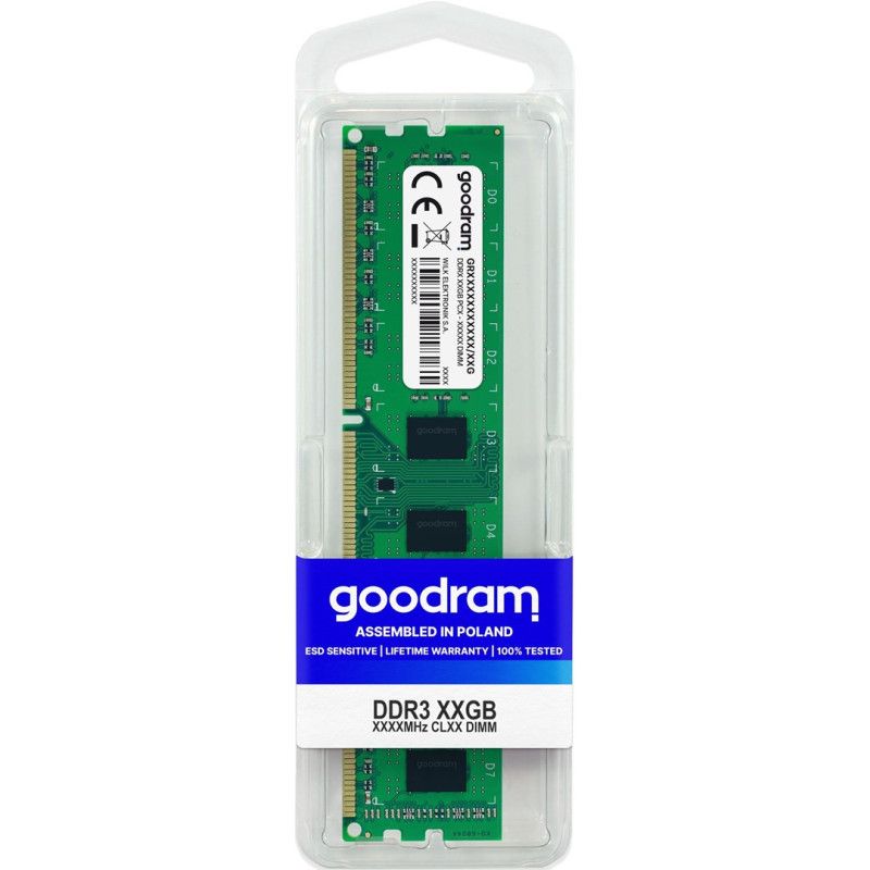 RAM Modulis - Goodram 4GB DDR3 1333MHz