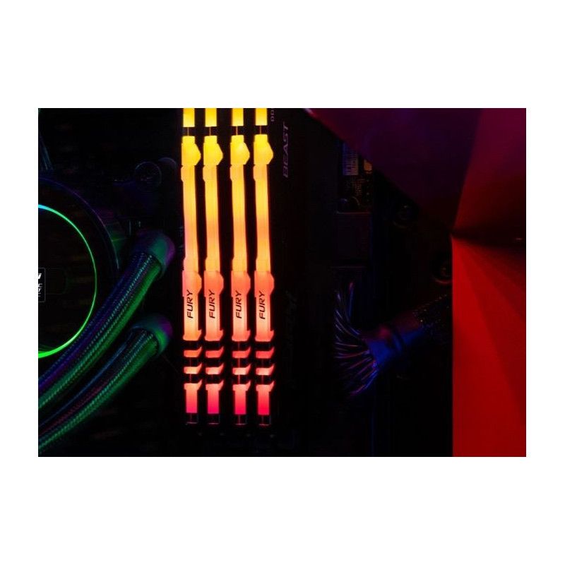 RAM Modulis - Kingston Fury DDR4 64GB 3200MHz CL16 Juodas