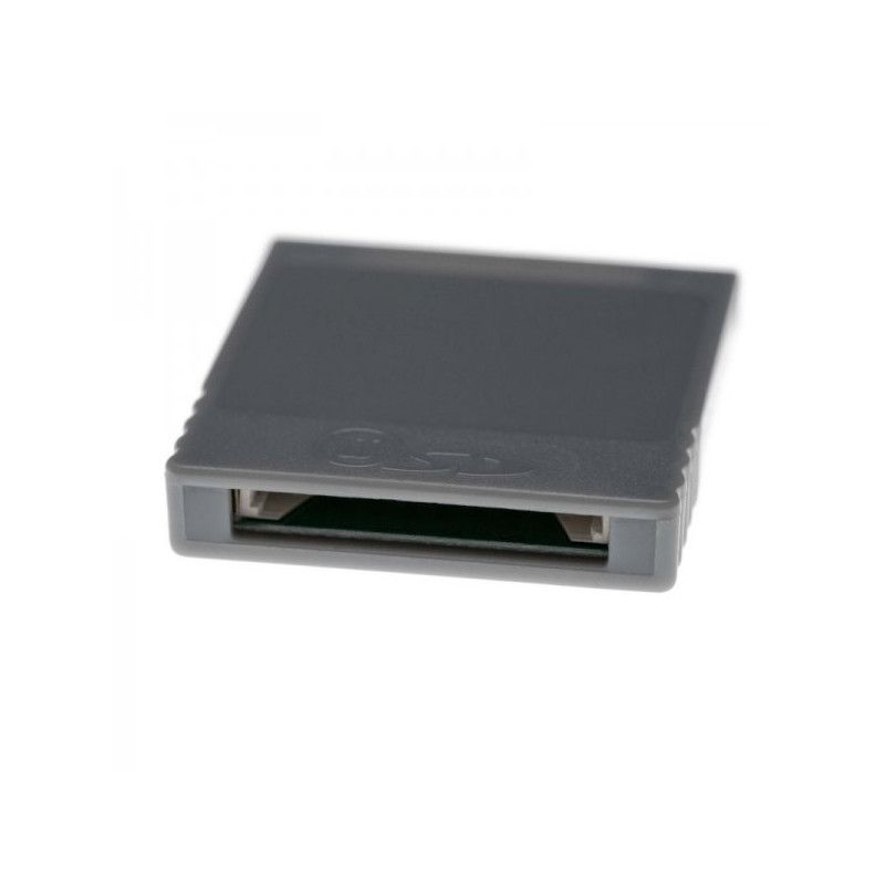 SD kortelės adapteris, skirtas Nintendo Wii / GameCube, pilkas