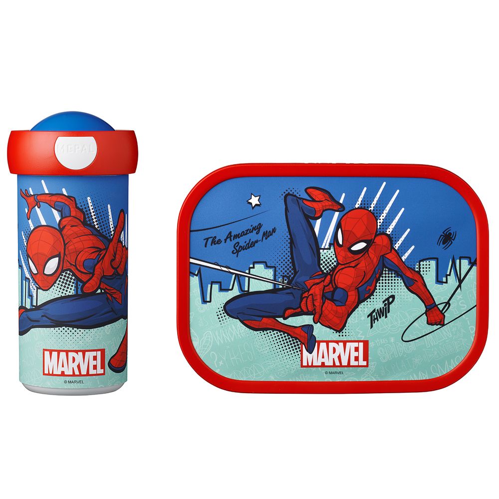 Mepal Puodelis ir pietų dėžutė rinkinys vaikams ‘Žmogus voras’ Spider-Man