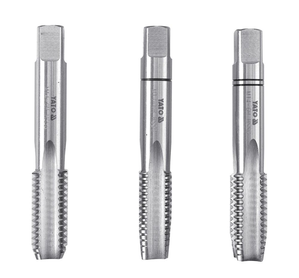 Sriegikliai 3vnt.M16x2, HSS/M2 (YT-2941)