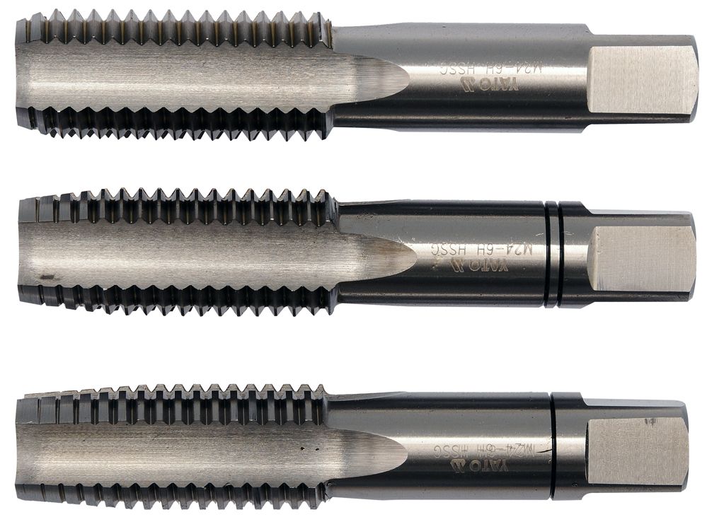 Sriegikliai 3vnt.M27x3,0 HSS/M2 (YT-2928)