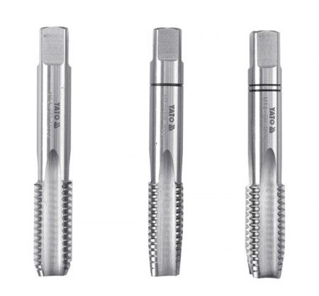 Sriegikliai 3vnt.M4x0,7, HSS/M2  (YT-2931)