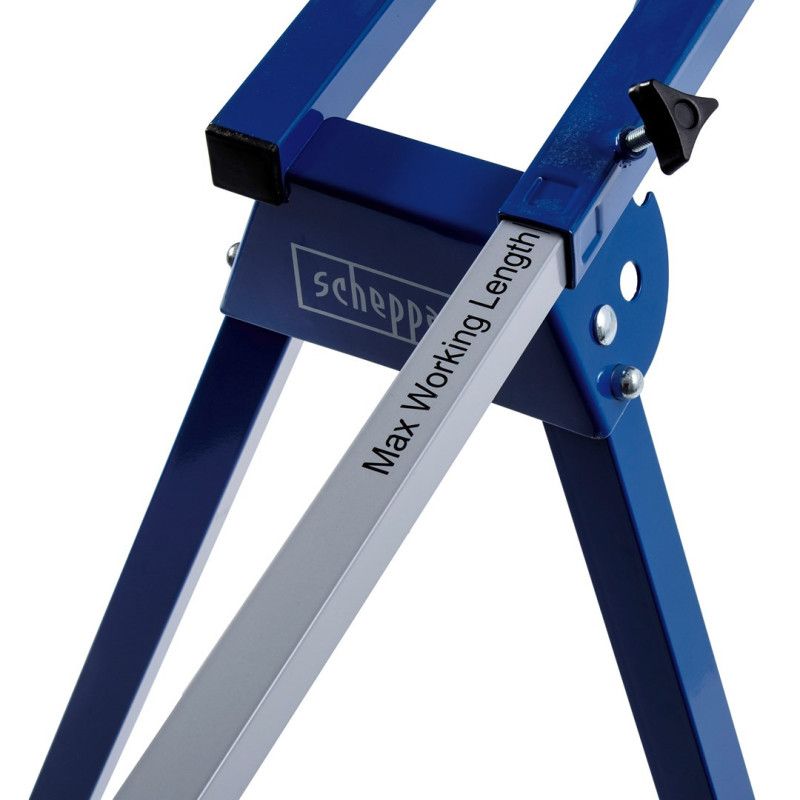 Stalas Skersinio Pjovimo Staklėms - Scheppach UMF1550 4 kojos 150 kg Talpa Juodas, Mėlynas