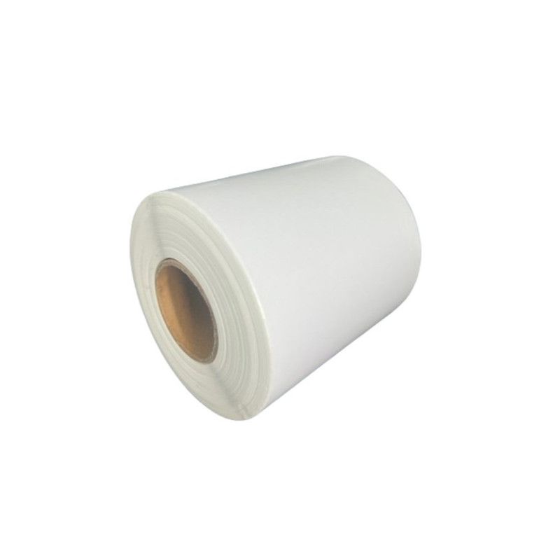 Termo Etiketės - BSTech 80x50 mm HotMelt 1000 vnt. Baltos