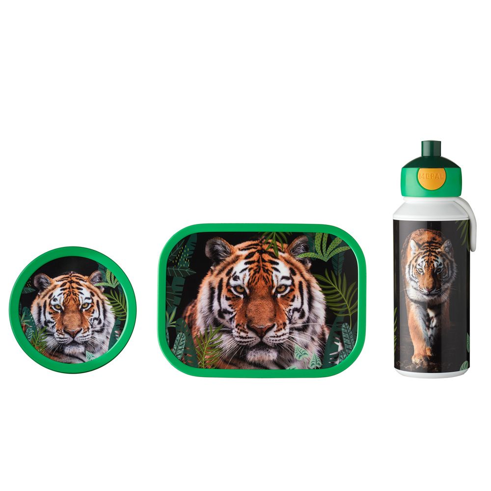 Mepal Gertuvės ir dėžučių rinkinys vaikams ‘Tigras’ Wild Tiger