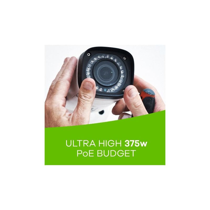 Tinklo Komutatorius - Zyxel GS1350-6HP-EU0101F Valdomas L2 Gigabit Ethernet (PoE) Pilka
