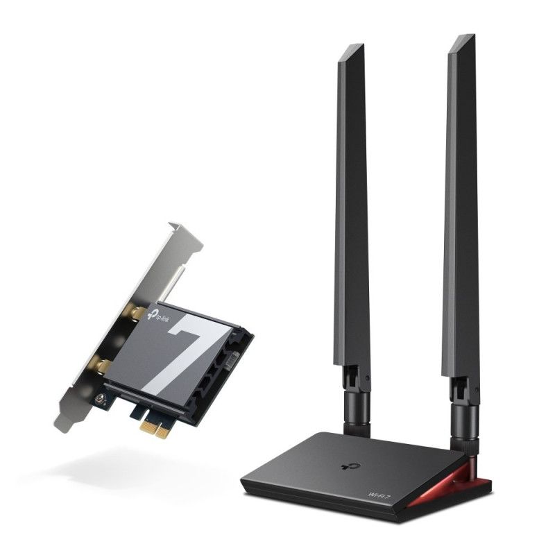 Tinklo Plokštė - TP-Link Archer BE9300 Wi-Fi 7 Bluetooth 5.4 PCIe Adapter