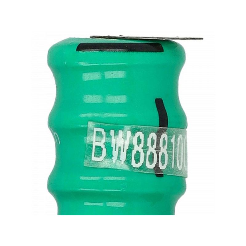 V40H tipo mygtukų elementų baterija (3 elementai) su 3 kontaktais NI-MH 3,6 V 40 mAh